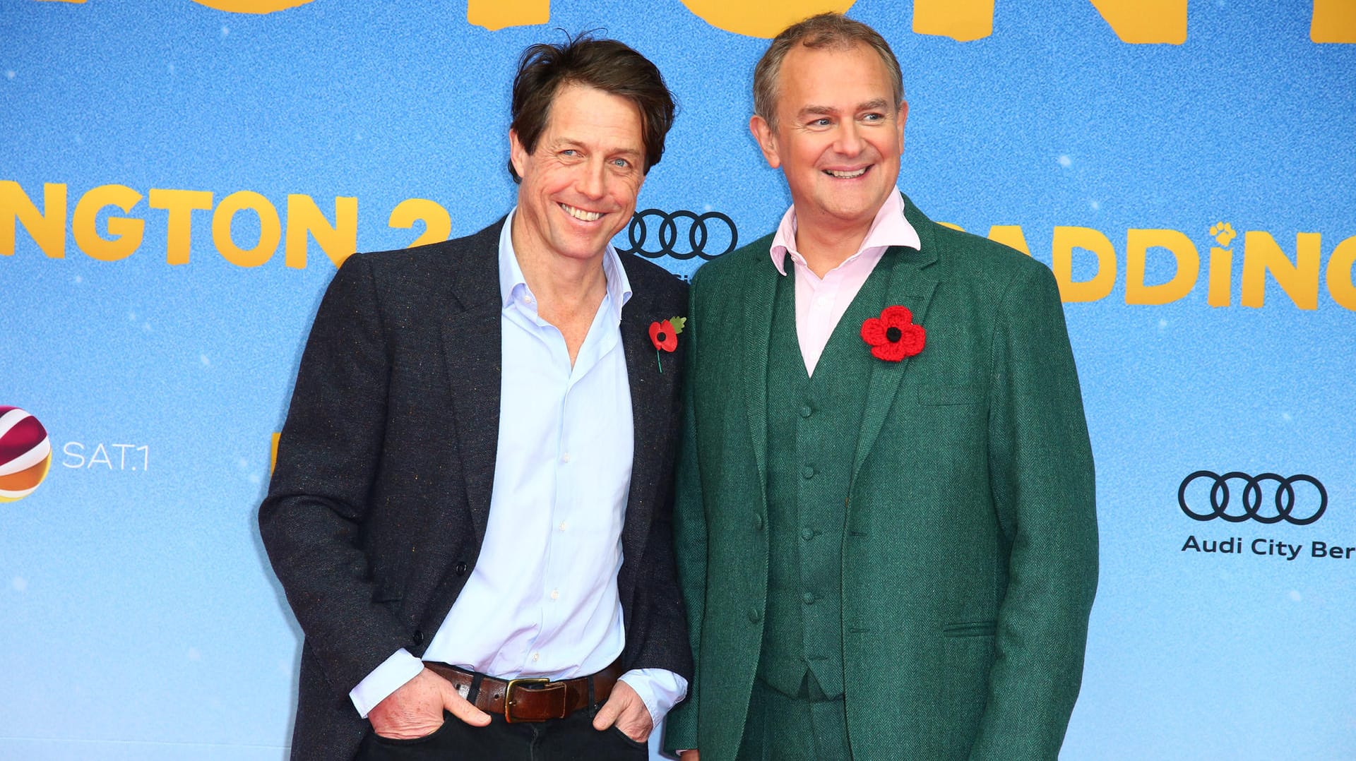 Hugh Grant und Hugh Bonneville waren auch schon zusammen in "Notting Hill" zu sehen.