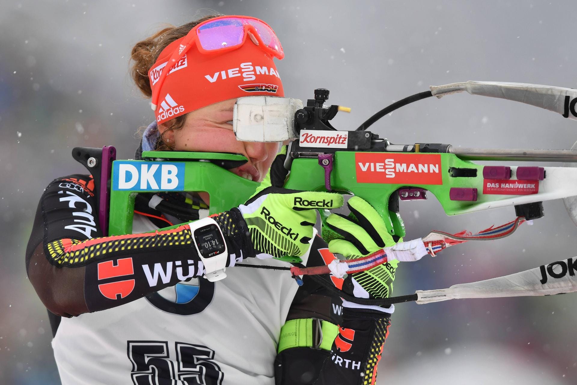 Biathlon-Weltcup: Laura Dahlmeier gilt als Favoritin bei den Damen.