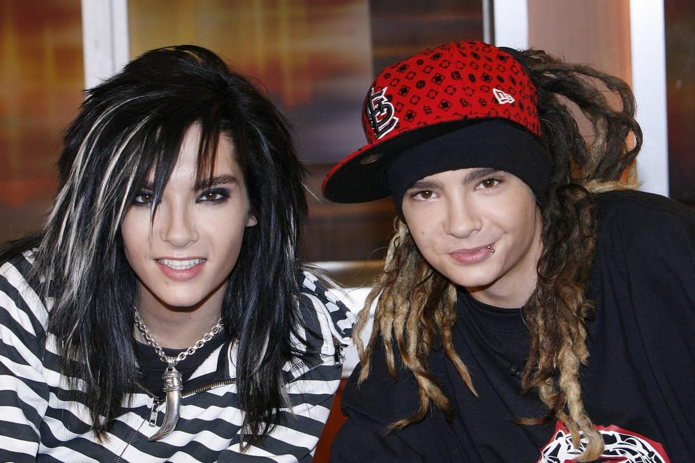 Bill und Tom: 2001 gründeten sie die Band Tokio Hotel.
