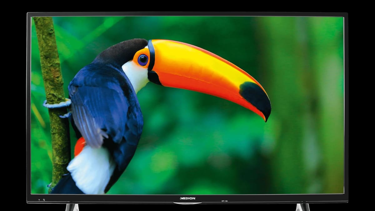Aldi Nord 4KFernseher TVSchnäppchen mit Lücken