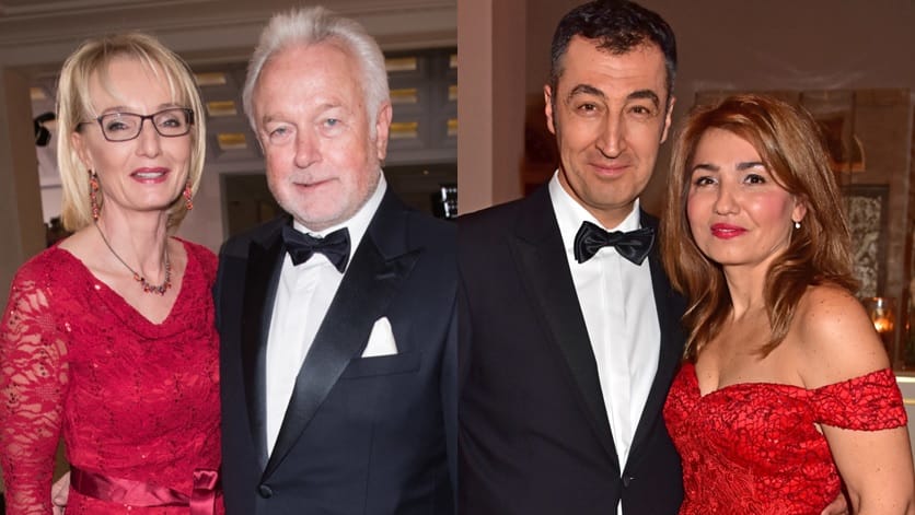 Wolfgang Kubicki mit Ehefrau Annette und Cem Özdemir mit Gattin Pia Castro beim Bundespresseball 2017. Wolfgang Kubicki mit Ehefrau Annette und Cem Özdemir mit Gattin Pia Castro beim Bundespresseball 2017.