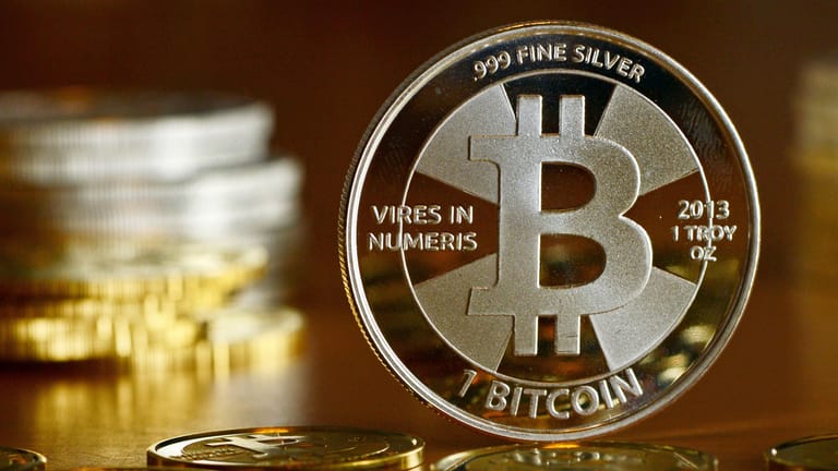 Bitcoin-Münzen: Die digitale Währung ist umstritten.