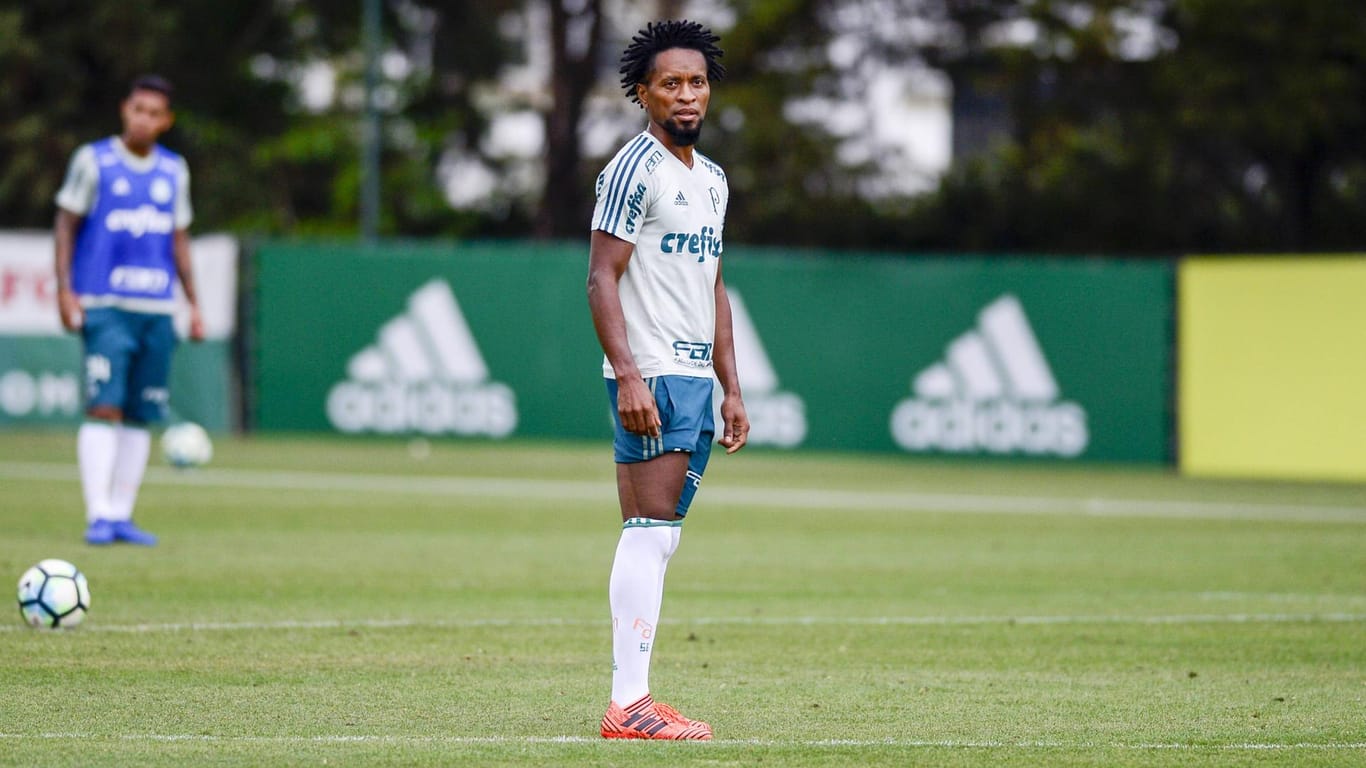 Zé Roberto beim Training von Palmeiras: In dieser Saison absolvierte er 14 Ligapartien für den Klub aus São Paulo.