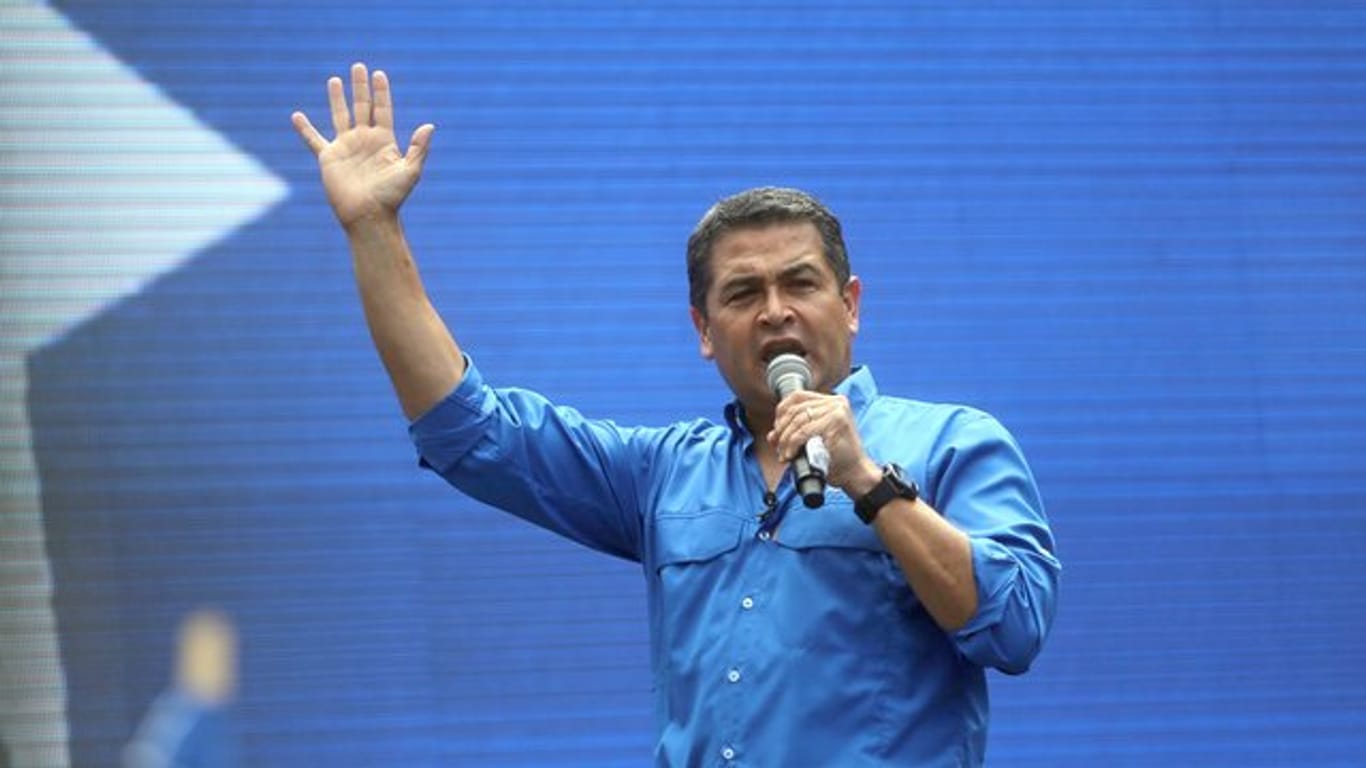 Der honduranische Präsident Juan Orlando Hernandez will weiterregieren.