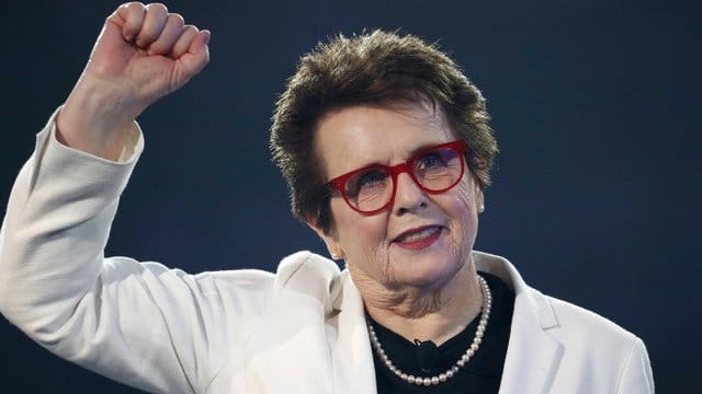Für Billie Jean King ist Angela Merkel ein großes Vorbild.