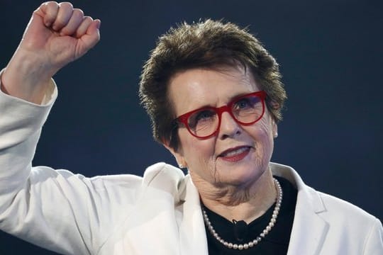 Für Billie Jean King ist Angela Merkel ein großes Vorbild.