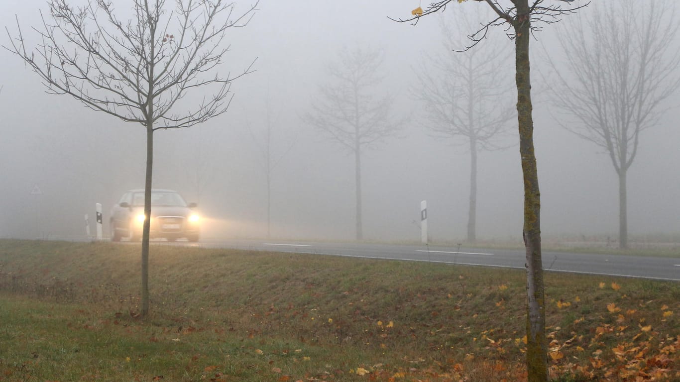 Fahren bei Nebel: Wer die Leuchte missbräuchlich anmacht, muss mit einem Bußgeld rechnen.