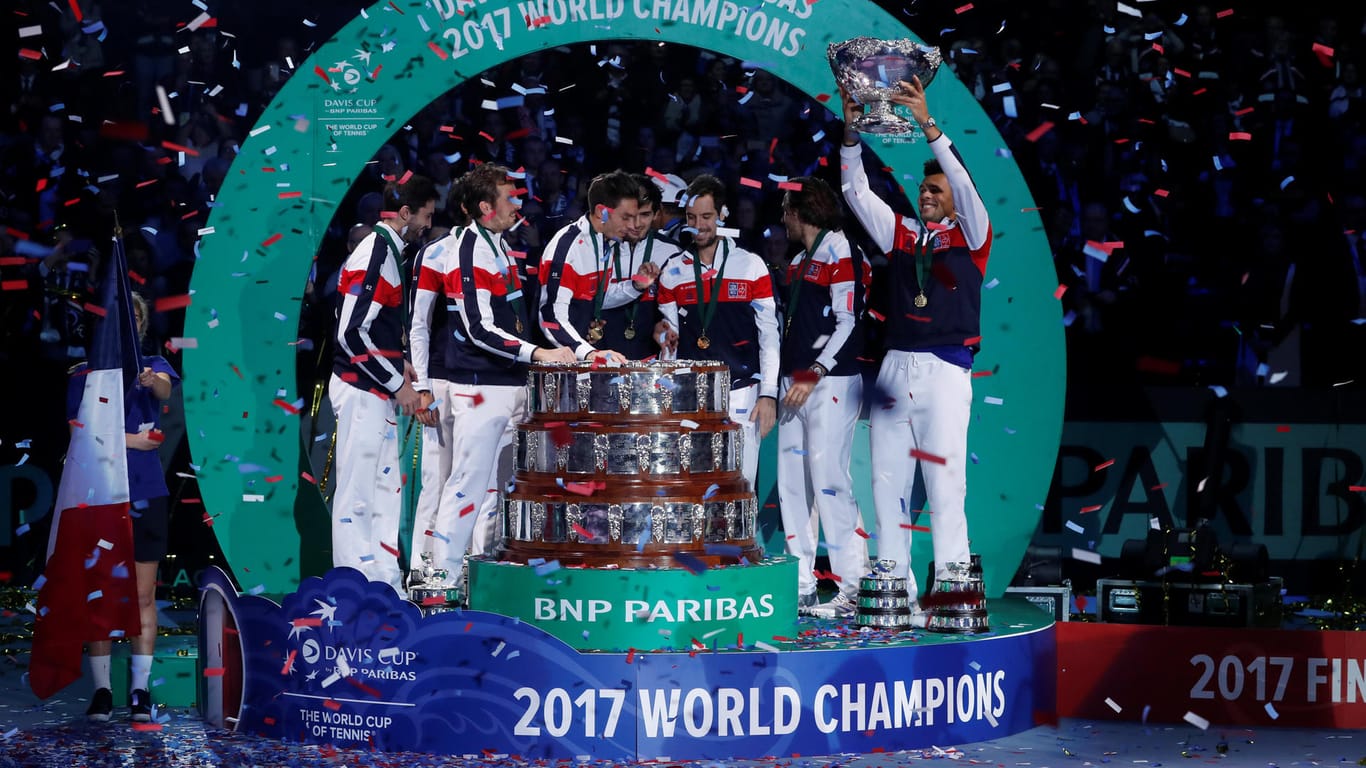 Erster Triumph seit 16 Jahren: Der Davis-Cup-Sieger 2017 heißt Frankreich.