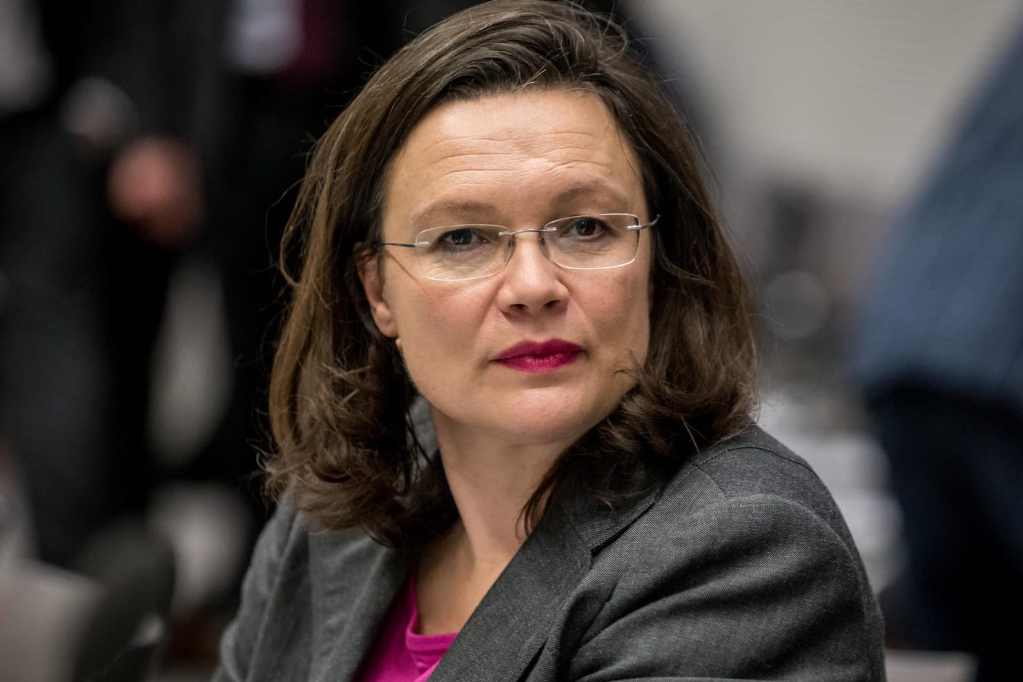 Fraktionschefin Andrea Nahles: Krempelt die Parlamentsgruppe der SPD komplett um.