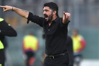 Neu-Trainer Gennaro Gattuso gewann als Aktiver mit Milan zweimal die Champions League und war wegen seiner kompromisslosen Spielweise gefürchtet.