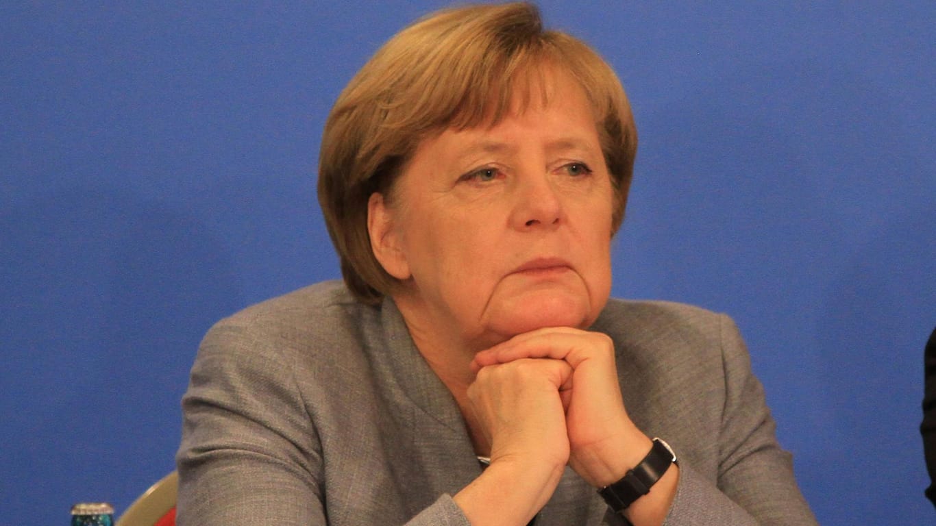 Bundeskanzlerin Angela Merkel beim CDU-Landesparteitag von Mecklenburg-Vorpommern am Wochenende: Starke Bedenken wegen einer großen Koalition hat nicht nur die SPD.