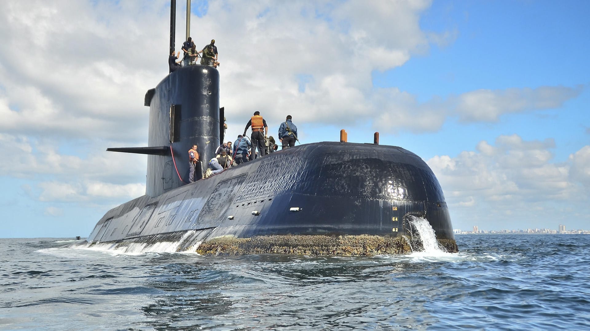 An Bord von "ARA San Juan" befanden sich 44 Besatzungsmitglieder.