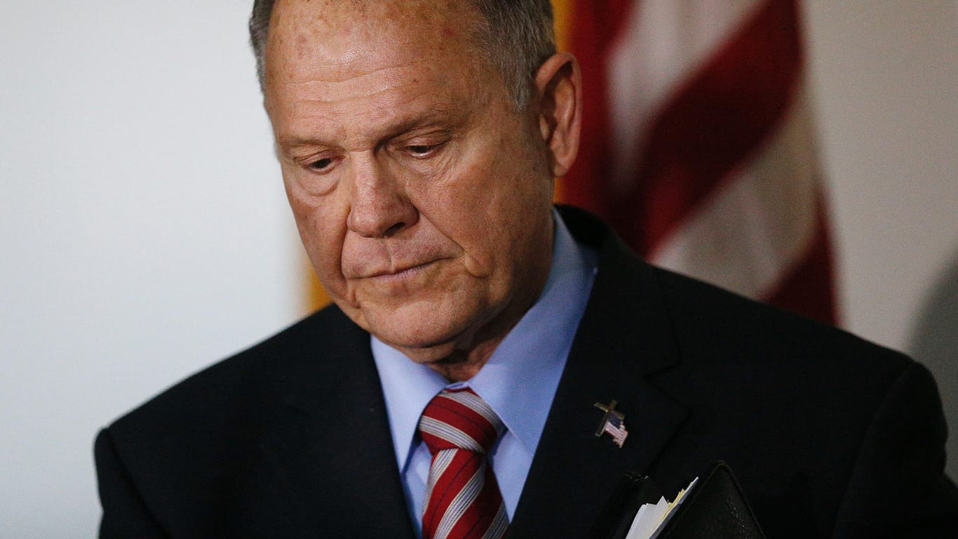 Roy Moore: Dem republikanischen Politiker werfen mehrere Frauen sexuellen Missbrauch vor.
