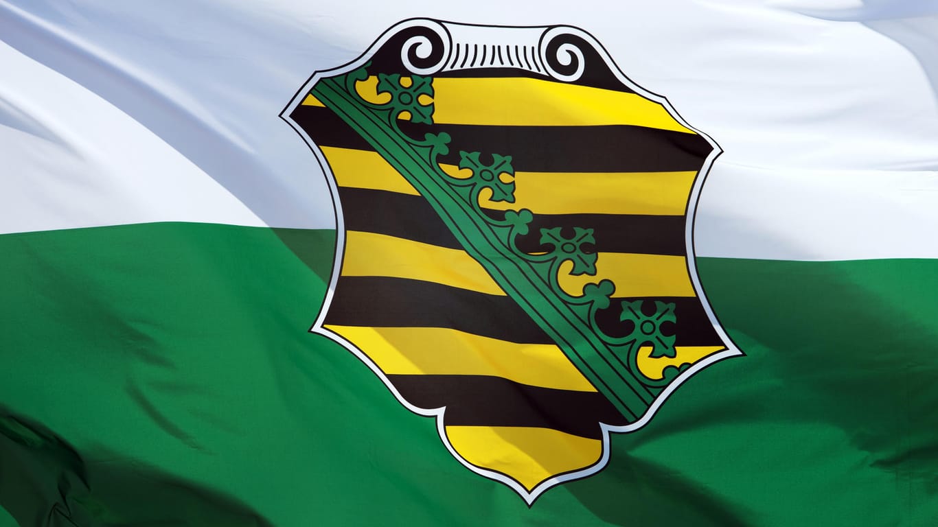 Sachsen-Fahne