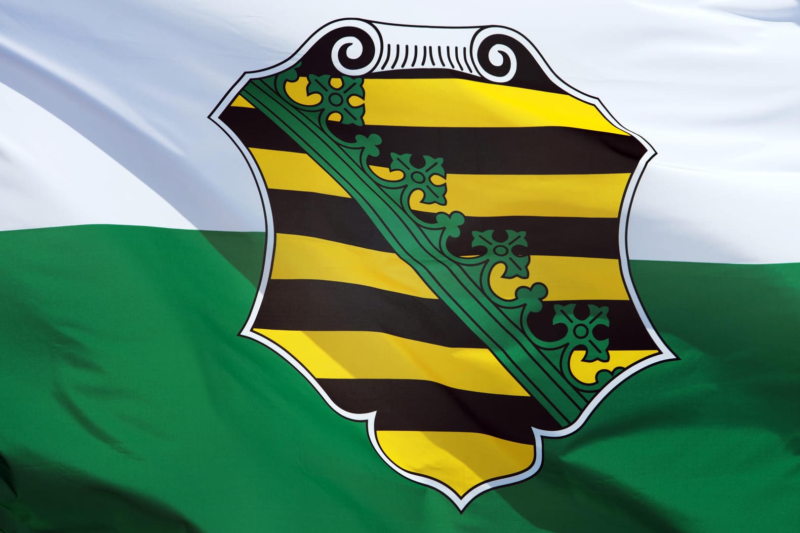 Sachsen-Fahne