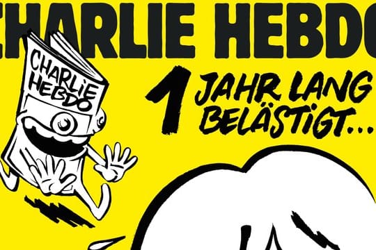 Das Cover der letzten deutschen "Charlie Hebdo"-Ausgabe.