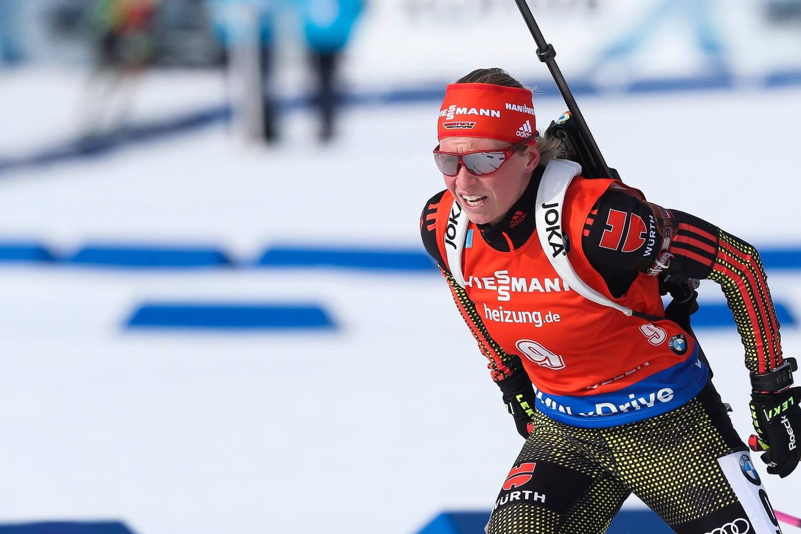 Franziska Hildebrand war beim ersten Einzelrennen der Saison in Östersund weit entfernt von einem Podestplatz.