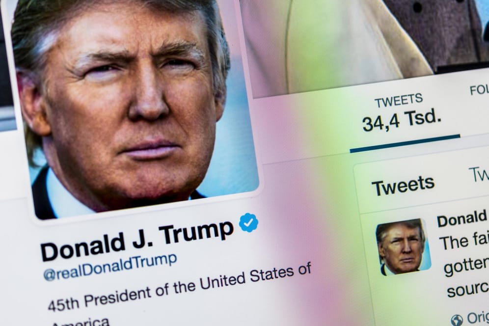 Offizielle Twitter Seite von Donald J. Trump.