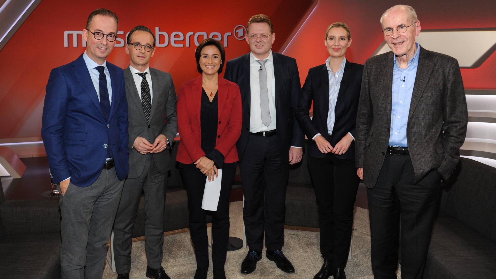 Die Messerattacke von Altena, das eigentliche Thema der Maischerberger-Sendung, ging gelegentlich im Streit zwischen Alice Weidel und Heiko Mass unter.