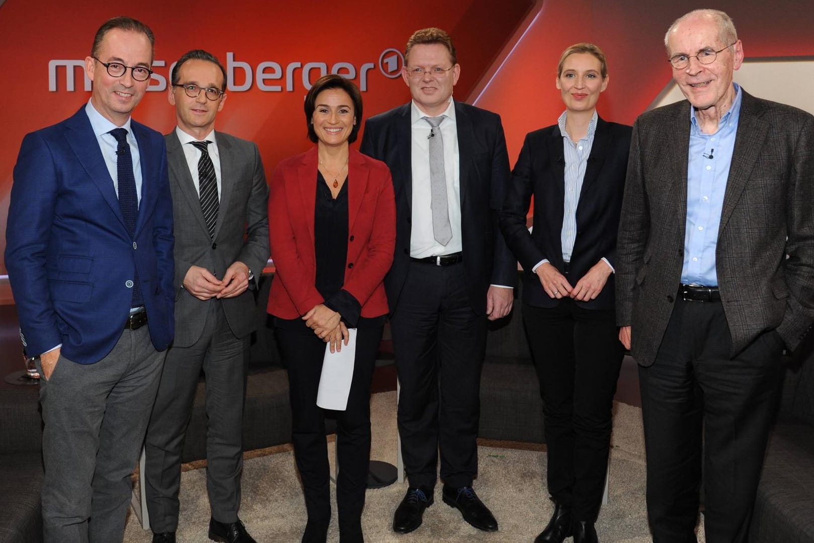 Die Messerattacke von Altena, das eigentliche Thema der Maischerberger-Sendung, ging gelegentlich im Streit zwischen Alice Weidel und Heiko Mass unter.
