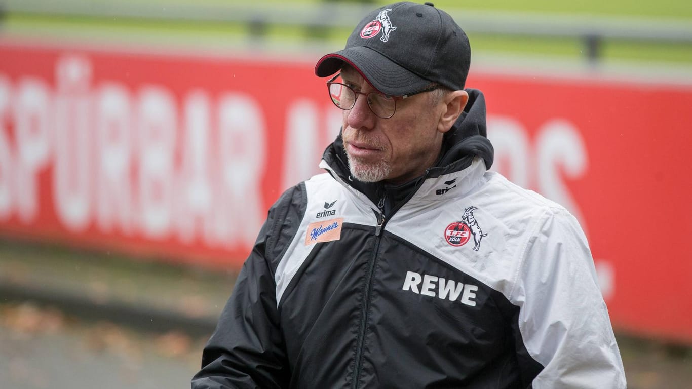 Unter Druck: Kölns Trainer Peter Stöger.