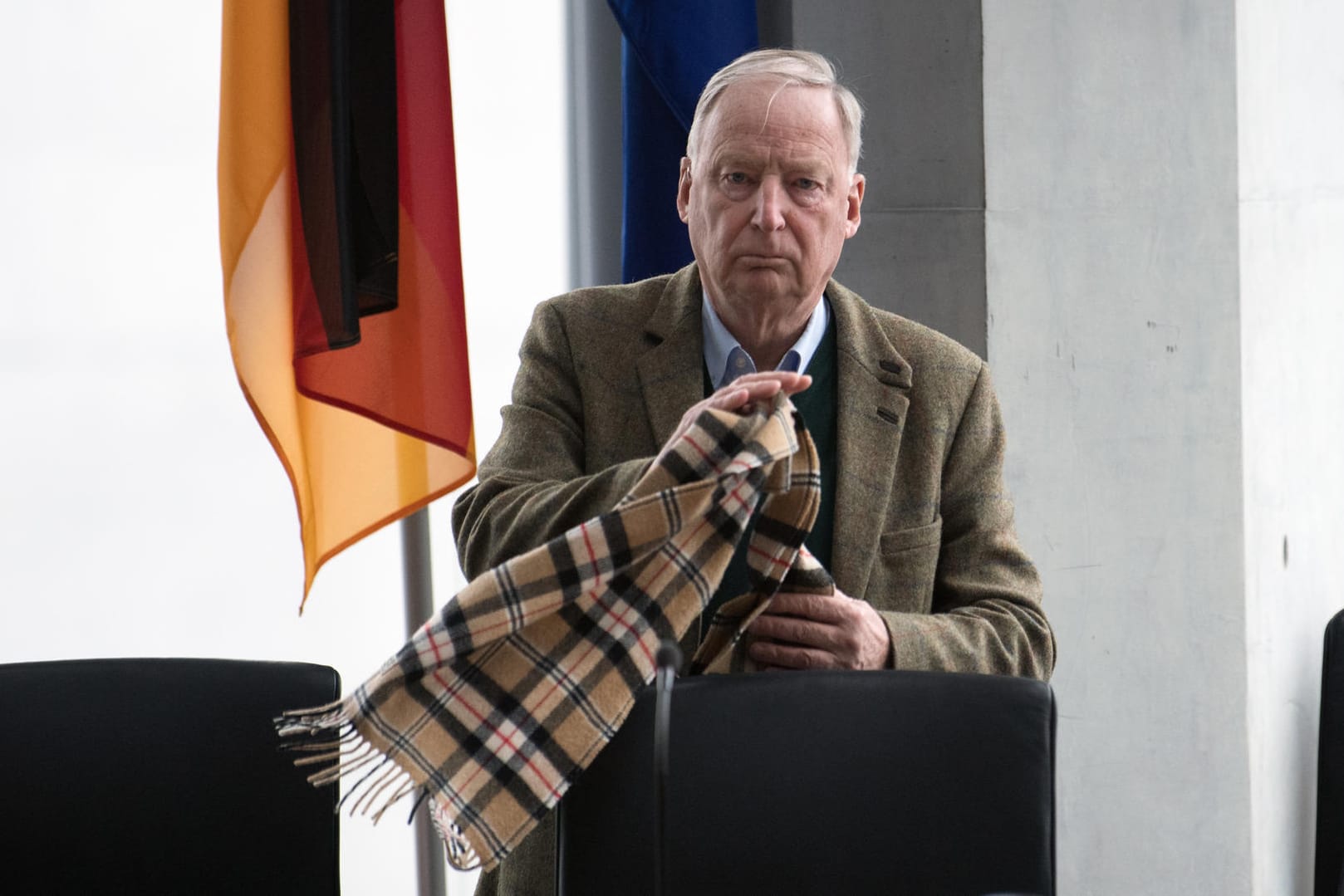 Der Vorsitzende der AfD-Fraktion, Alexander Gauland, im Bundestag: Gauland setzt sich offenbar bei Wahl der Vorsitzenden für Andre Poggenburg ein.
