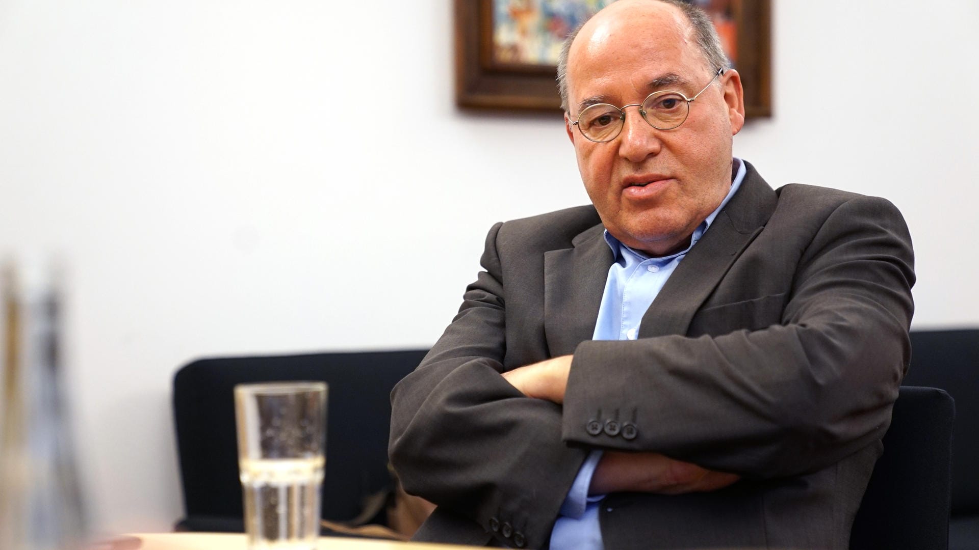 Gregor Gysi wirbt in Deutschland für eine Minderheitsregierung: "Dänemark wurde jahrelang von einer Minderheitsregierung regiert – und die Welt brach nicht zusammen."