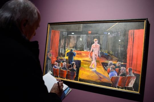 In der Ausstellung: "Remember the Promise You Made" (1980).