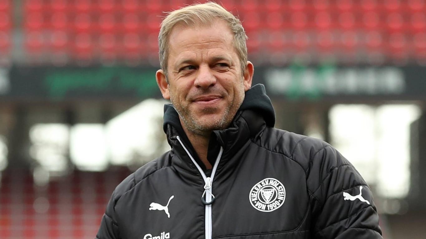 Erfolgstrainer: Markus Anfang überrascht mit Holstein Kiel in der 2. Liga.