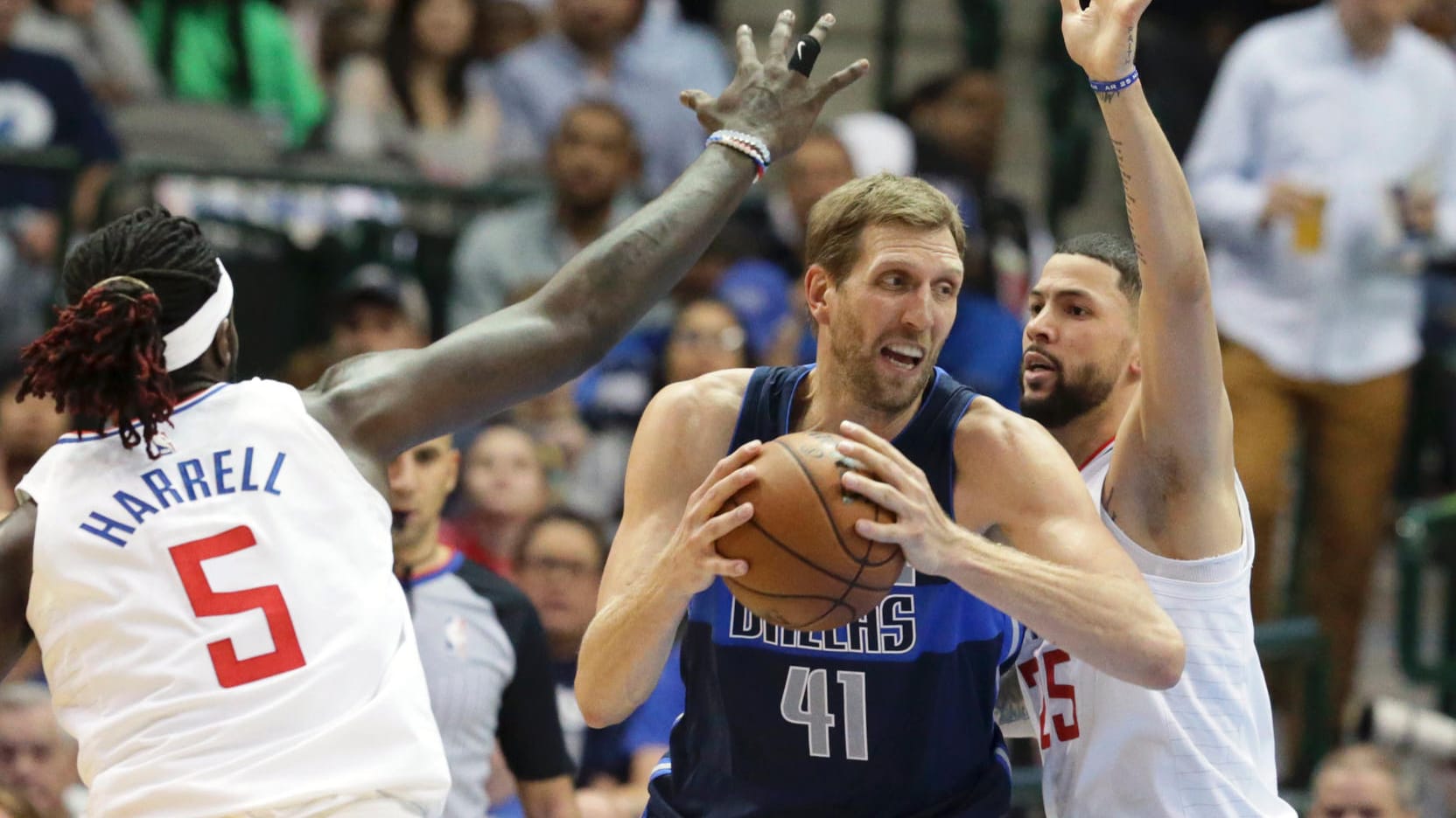 Starker Auftritt: Nowitzki im Spiel gegen die L.A. Clippers.