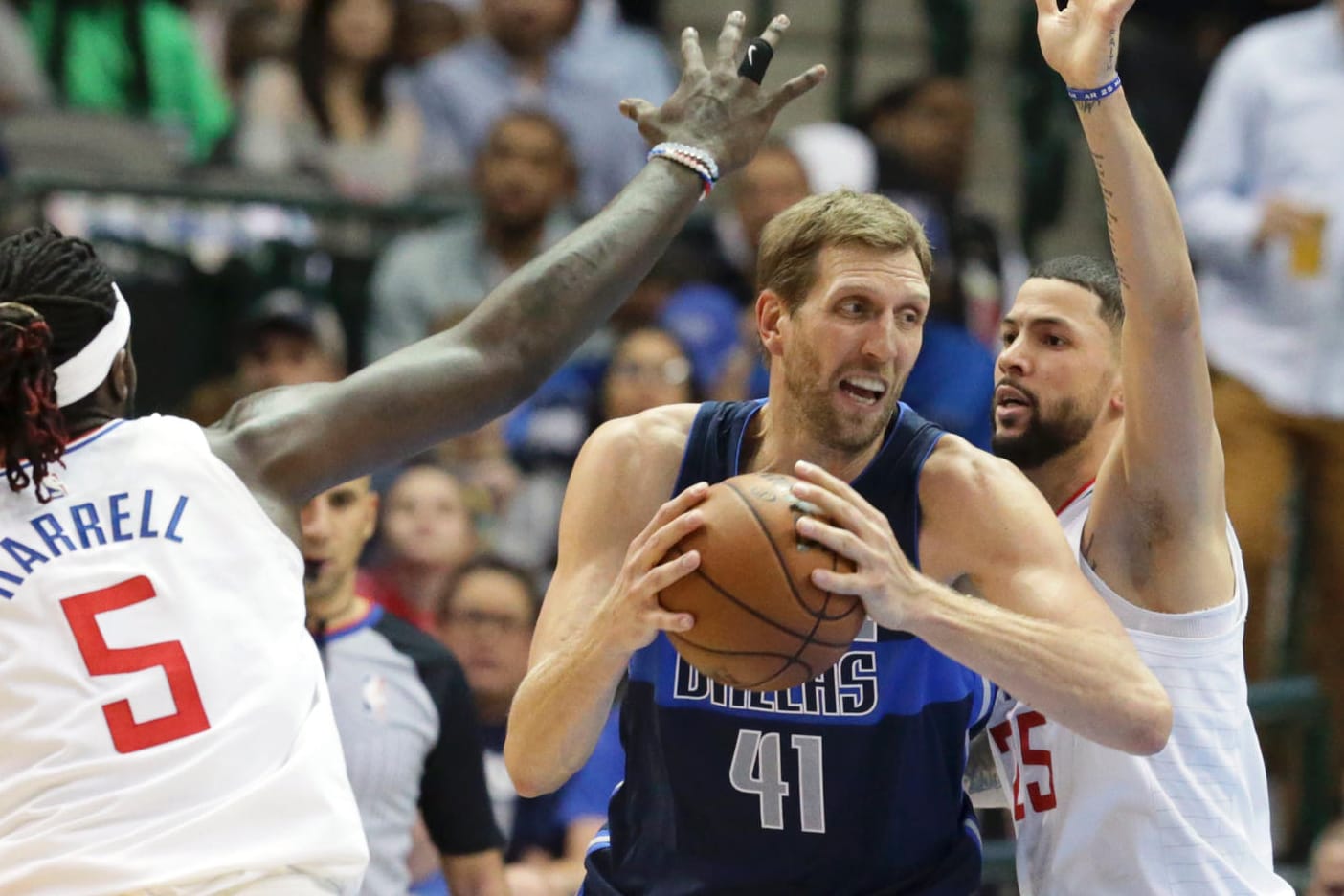 Starker Auftritt: Nowitzki im Spiel gegen die L.A. Clippers.