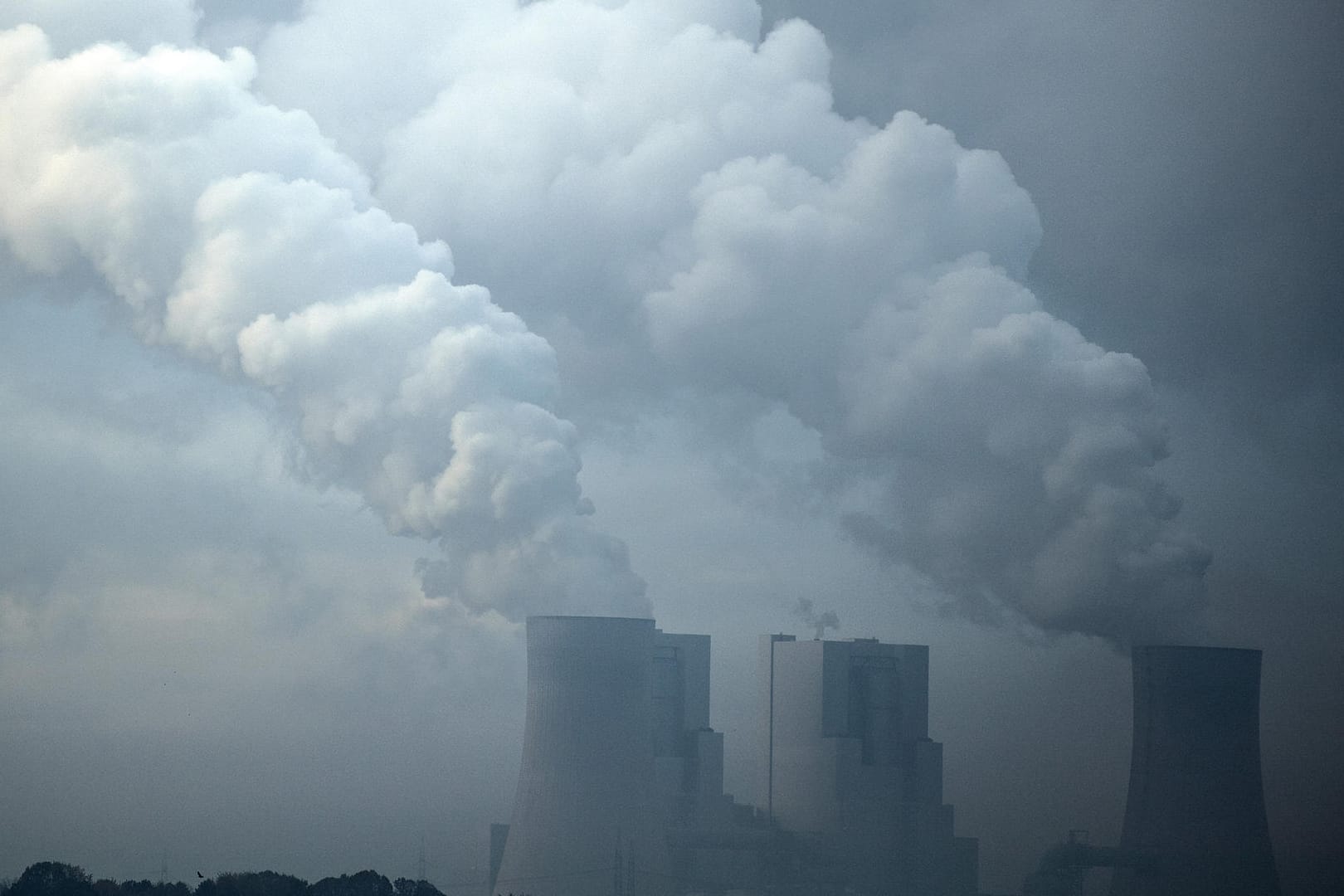 Braunkohlekraftwerk Neurath im nordrhein-westfälischen Hoeningen.