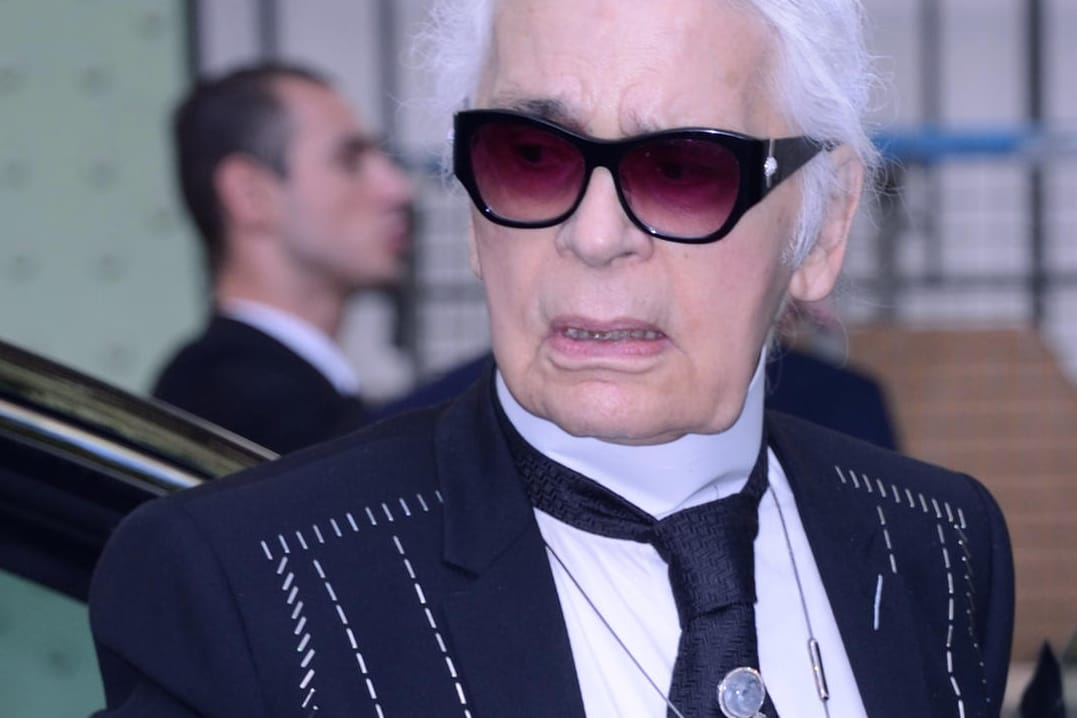 Karl Lagerfeld: Der Modezar mietete in Hamburg ein ganzes Hotel.