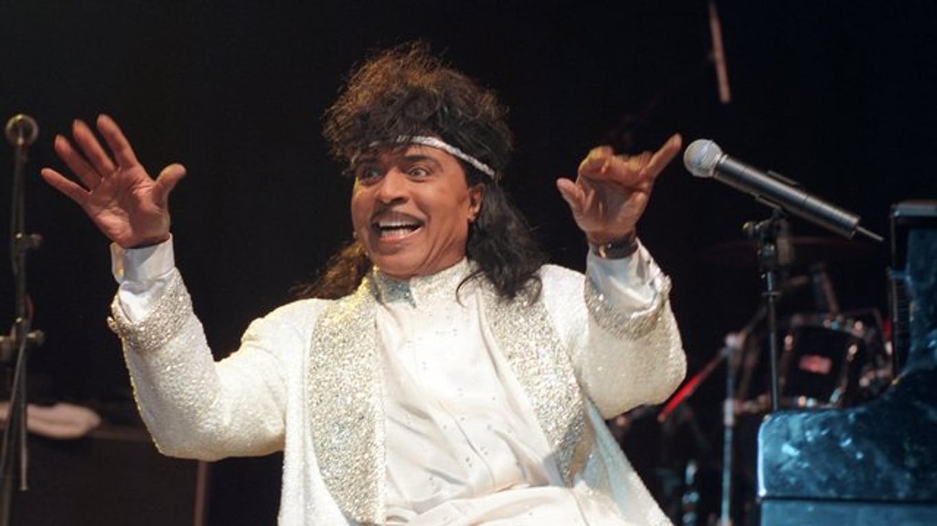 Exzentrisch und begnadet: Little Richard bei einem Konzert in der Essener Grugahalle am 19.