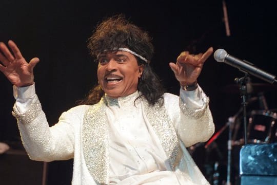 Exzentrisch und begnadet: Little Richard bei einem Konzert in der Essener Grugahalle am 19.