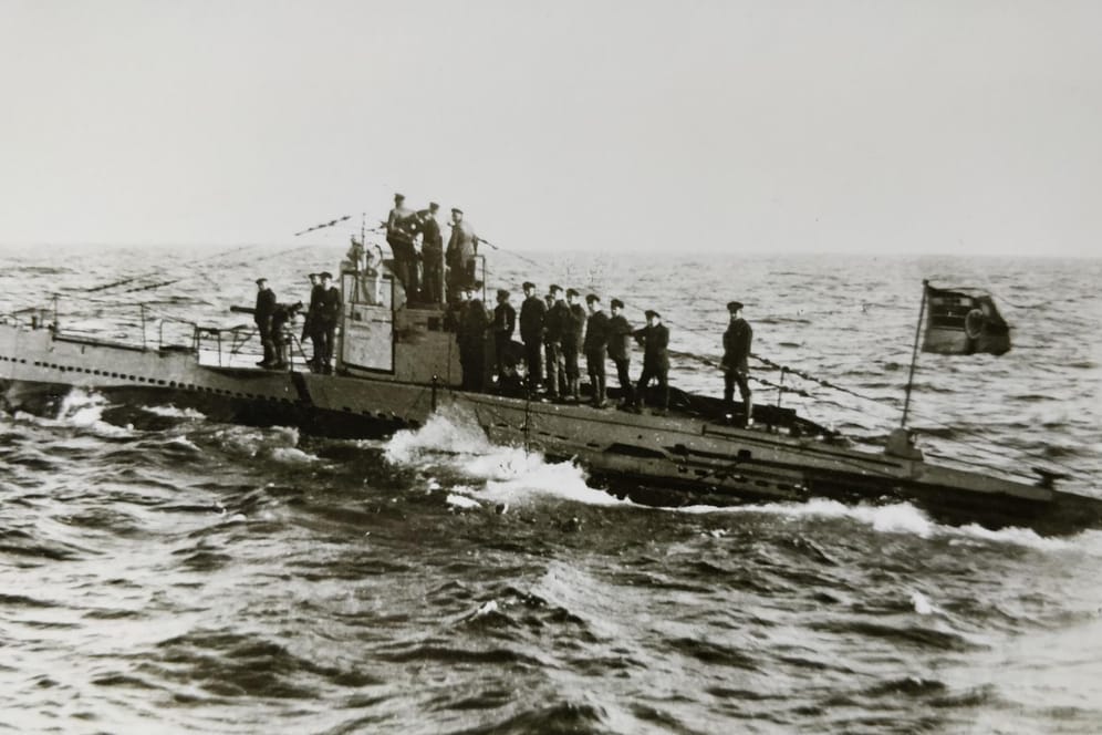 Deutsches U-Boot vom Typ "UB II": Der Archäologe Tomas Termote konnte das besterhaltene Exemplar am Grund der Nordsee identifizieren.