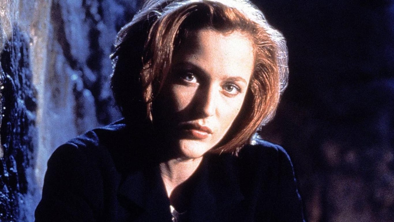 Gillian Anderson: So sah sie im Jahr 1999 als Dana Scully in "Akte X" aus.