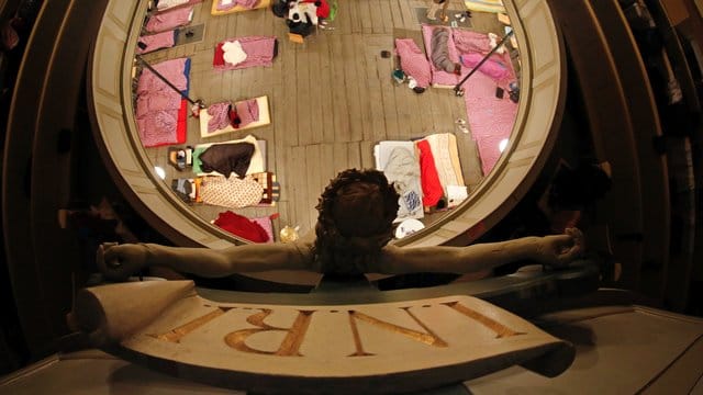 Die Fälle von Kirchenasyl sind im Vergleich zum Vorjahr angestiegen. Die Fälle von Kirchenasyl sind im Vergleich zum Vorjahr angestiegen.
