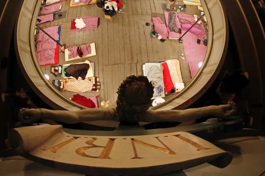 Die Fälle von Kirchenasyl sind im Vergleich zum Vorjahr angestiegen.