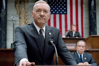 Schauspieler Kevin Spacey als US-Präsident Frank Underwood: Die finale Staffel von "House of Cards" soll ohne den gefallenen Hollywood-Star auskommen.