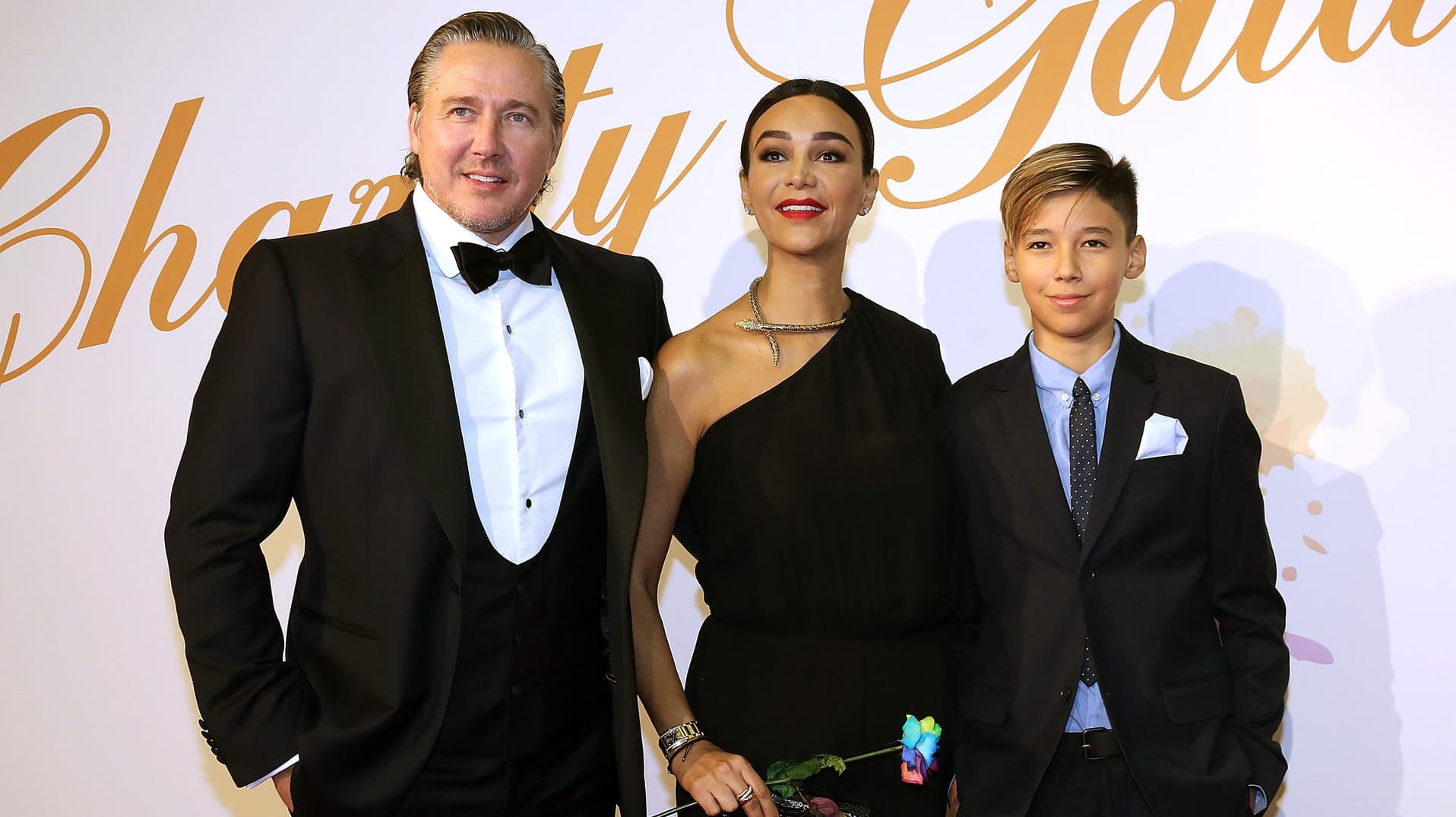 Hin und wieder geht Diego sogar schon mit seinen Eltern auf Red-Carpet-Events.