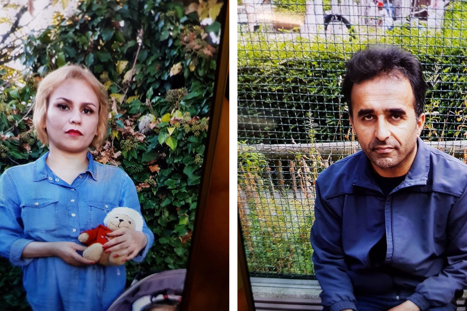 Die Polizei in Aachen sucht den tatverdächtigen Hafizullah S. (rechts)