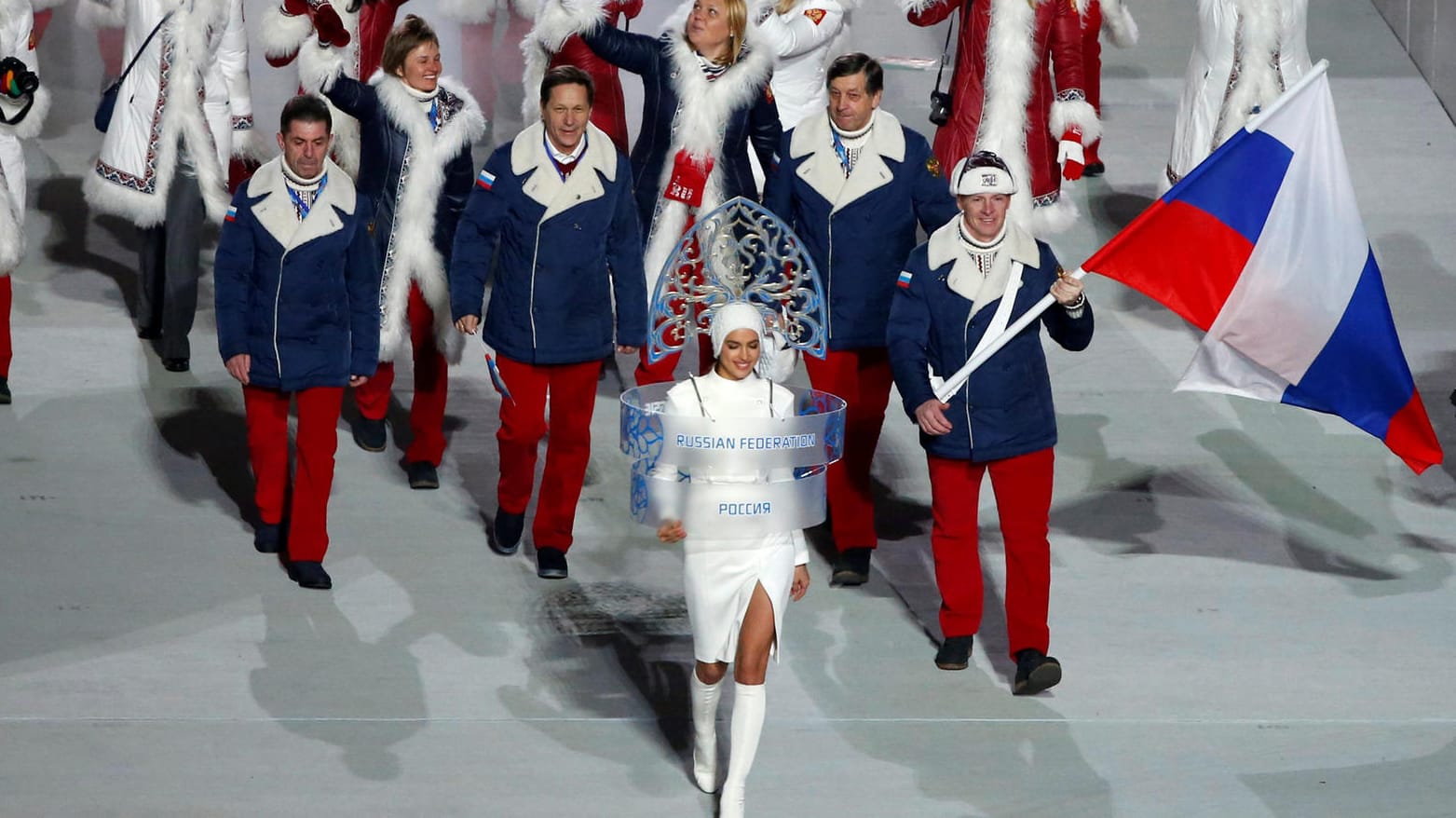 Anders als hier bei den Olympischen Winterspielen 2014 in Sotschi, wird es kommendes Jahr in Pyeongchang kein russisches Team geben.