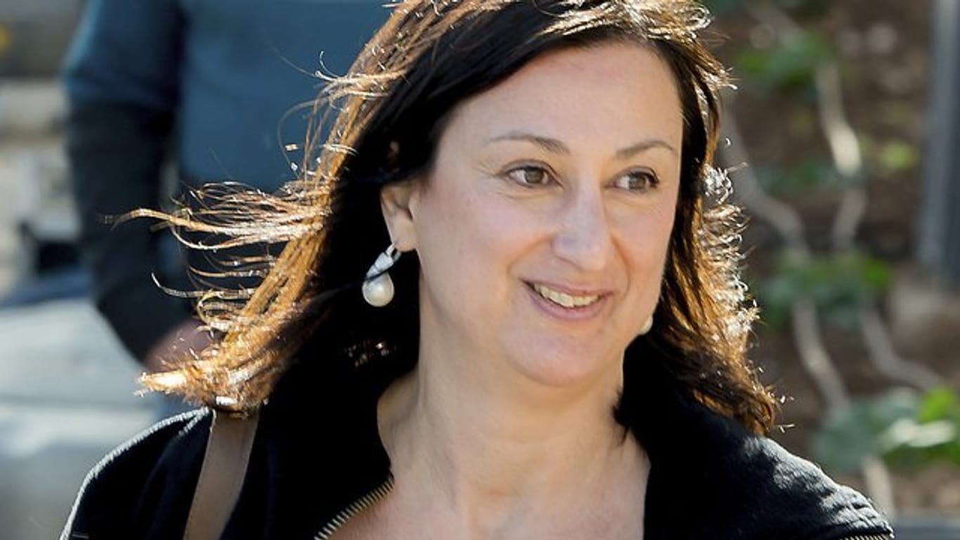 Die Bloggerin Daphne Caruana Galizia wurde im Oktober ermordet.