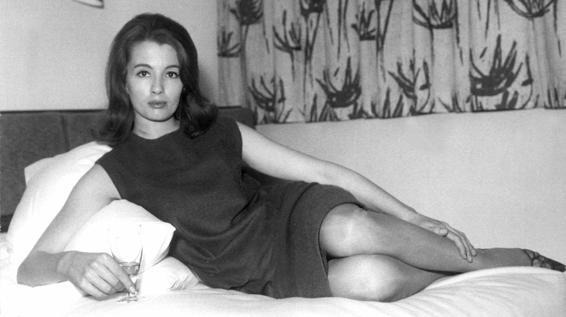 Das britische Partygirl und Fotomodel Christine Keeler in jungen Jahren.