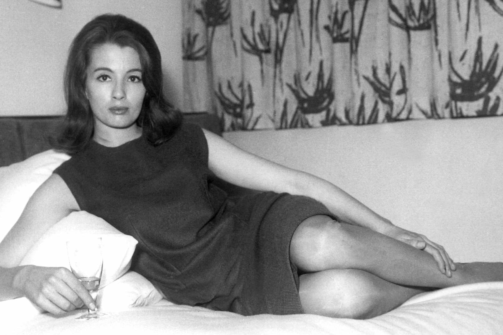 Das britische Partygirl und Fotomodel Christine Keeler in jungen Jahren.