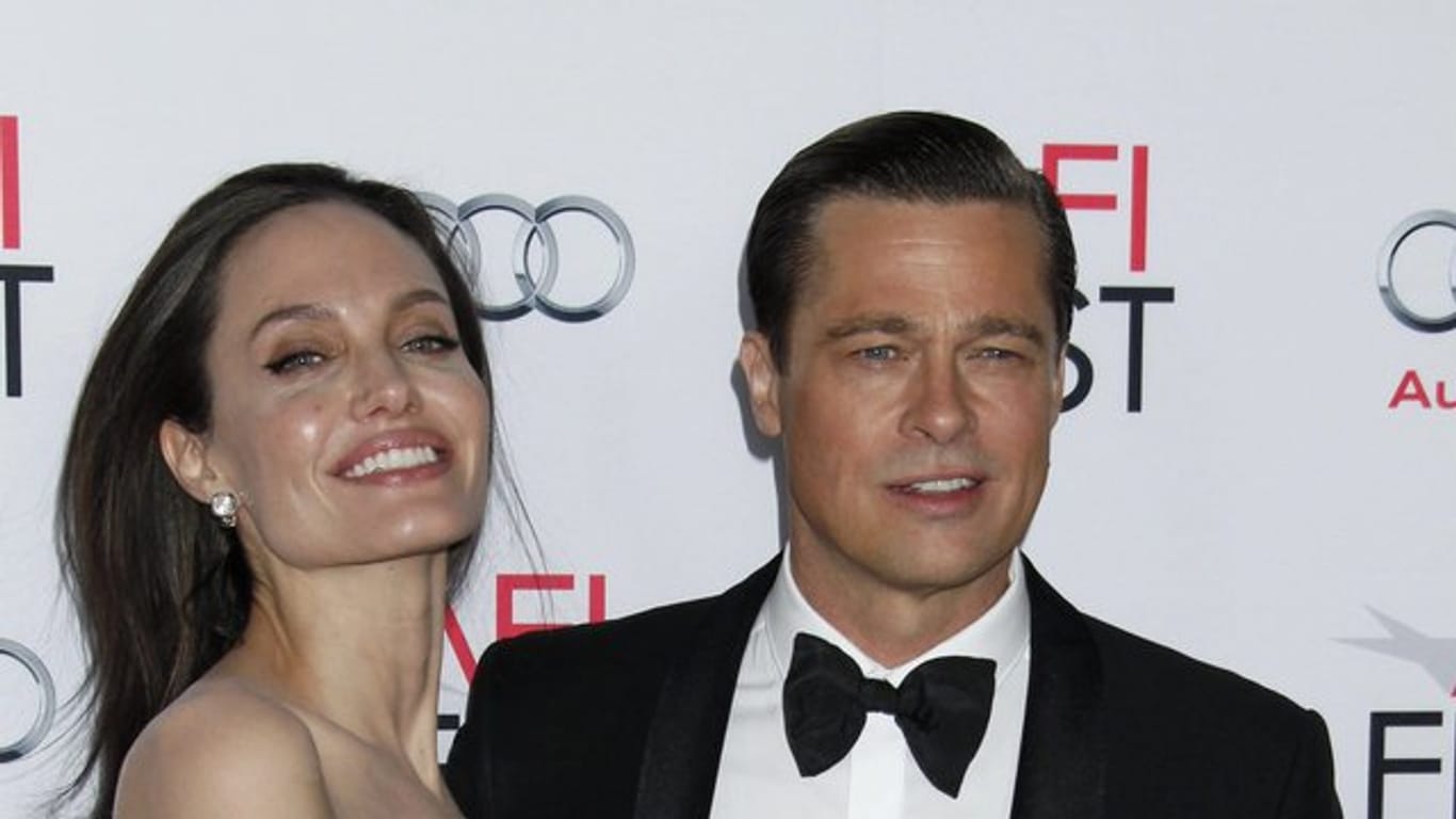 Angelina Jolie und Brad Pitt bei der Premiere von "By The Sea" in Hollywood.