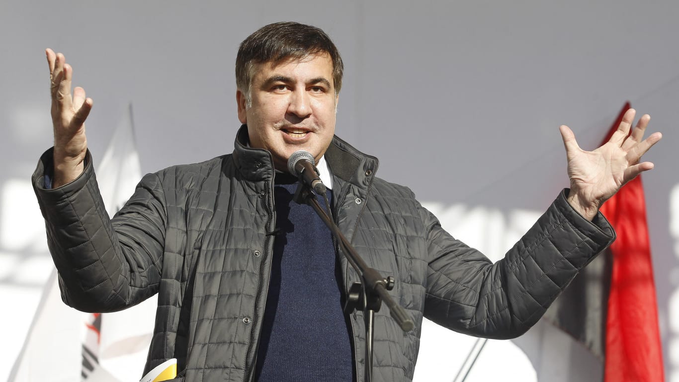 Der frühere Präsident von Georgien, Micheil Saakaschwili.