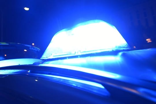 Blaulicht eines Polizeifahrzeuges