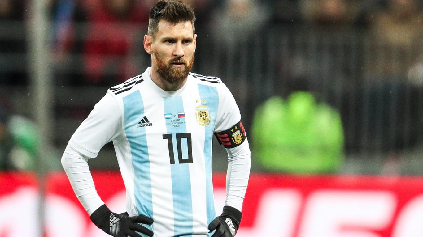 Lionel Messi: 123 Länderspiele und 61 Tore hat der fünfmalige Weltfußballer auf dem Konto.